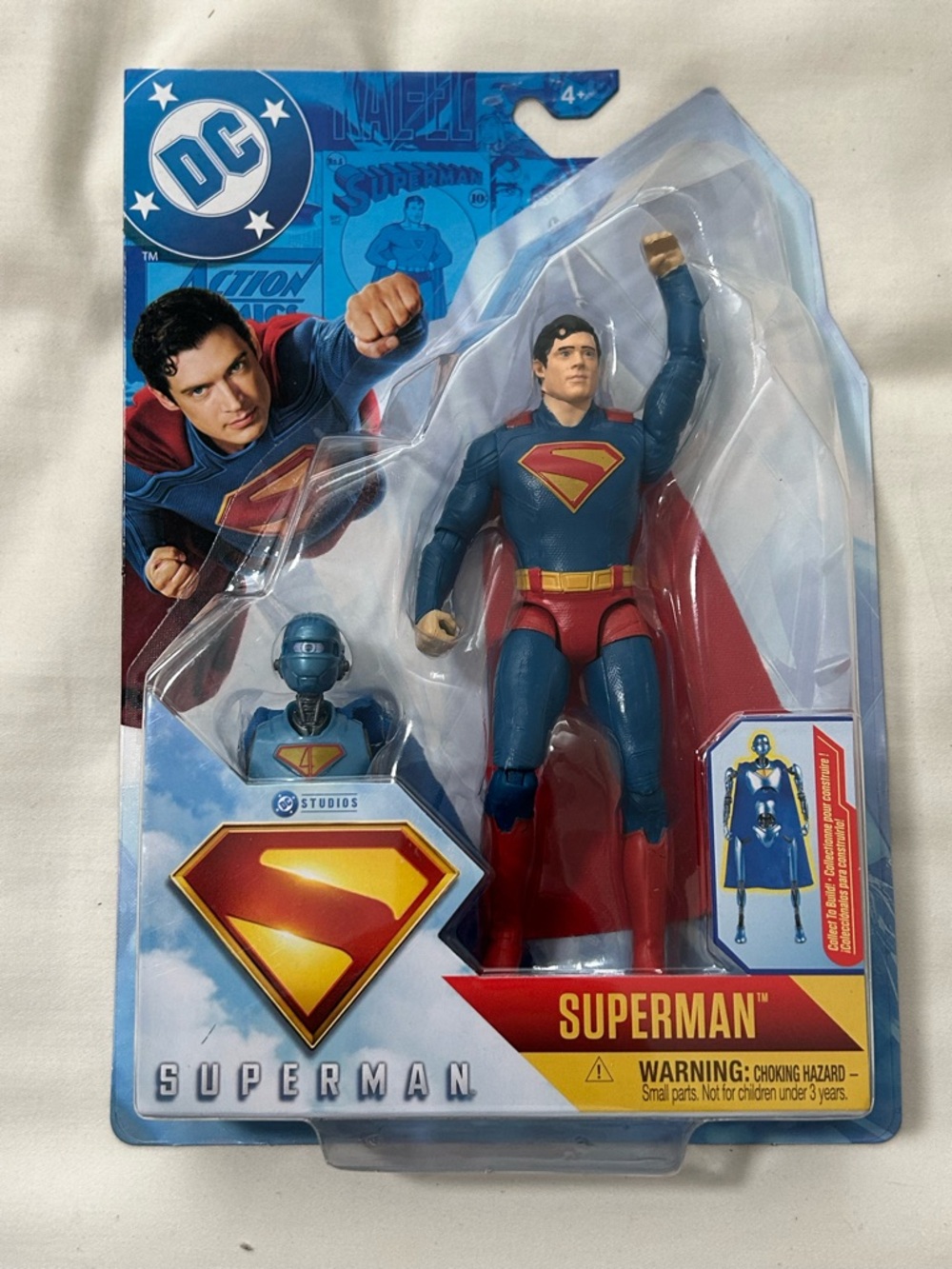 Spin Master DC Comics 2025 Superman Movie SUPERMAN 6" Action Figure NEW & Sealed